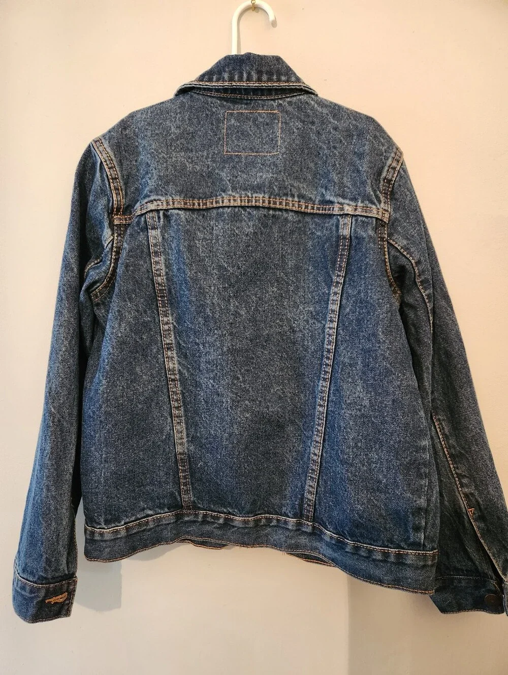 Levi's Dark Blue Denim Trucker Jacket YOUTH MEDIUM